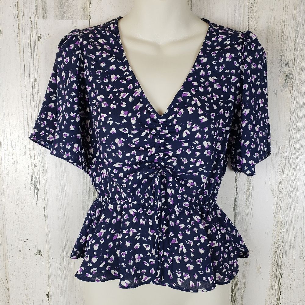 Socialite Floral Corset Top Sz XS